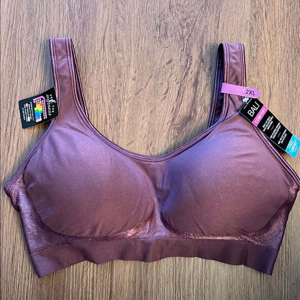 BALI Comfort Bra XXL 2XL New